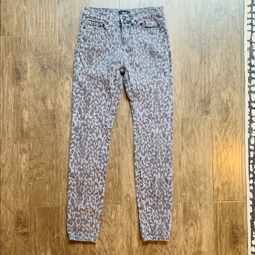BDG high rise cigarette ankle jeans